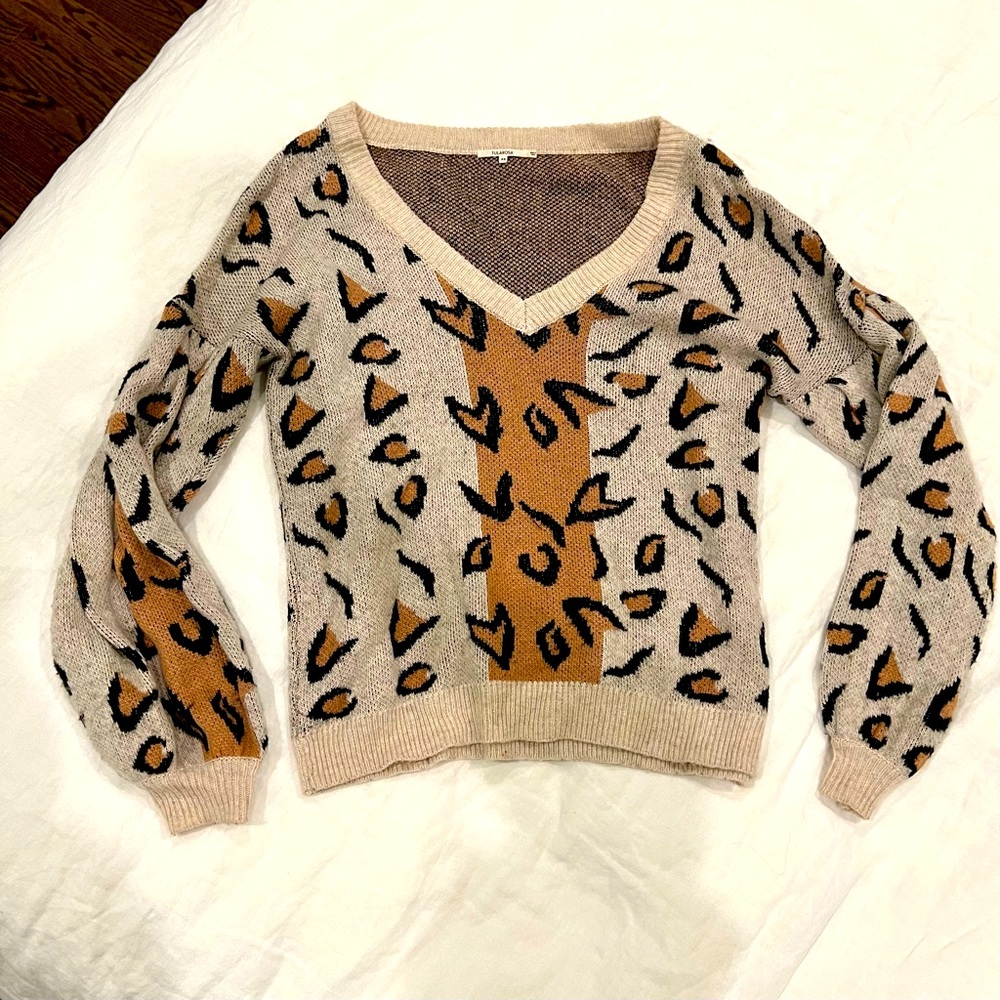 Tularosa Leopard Sweater